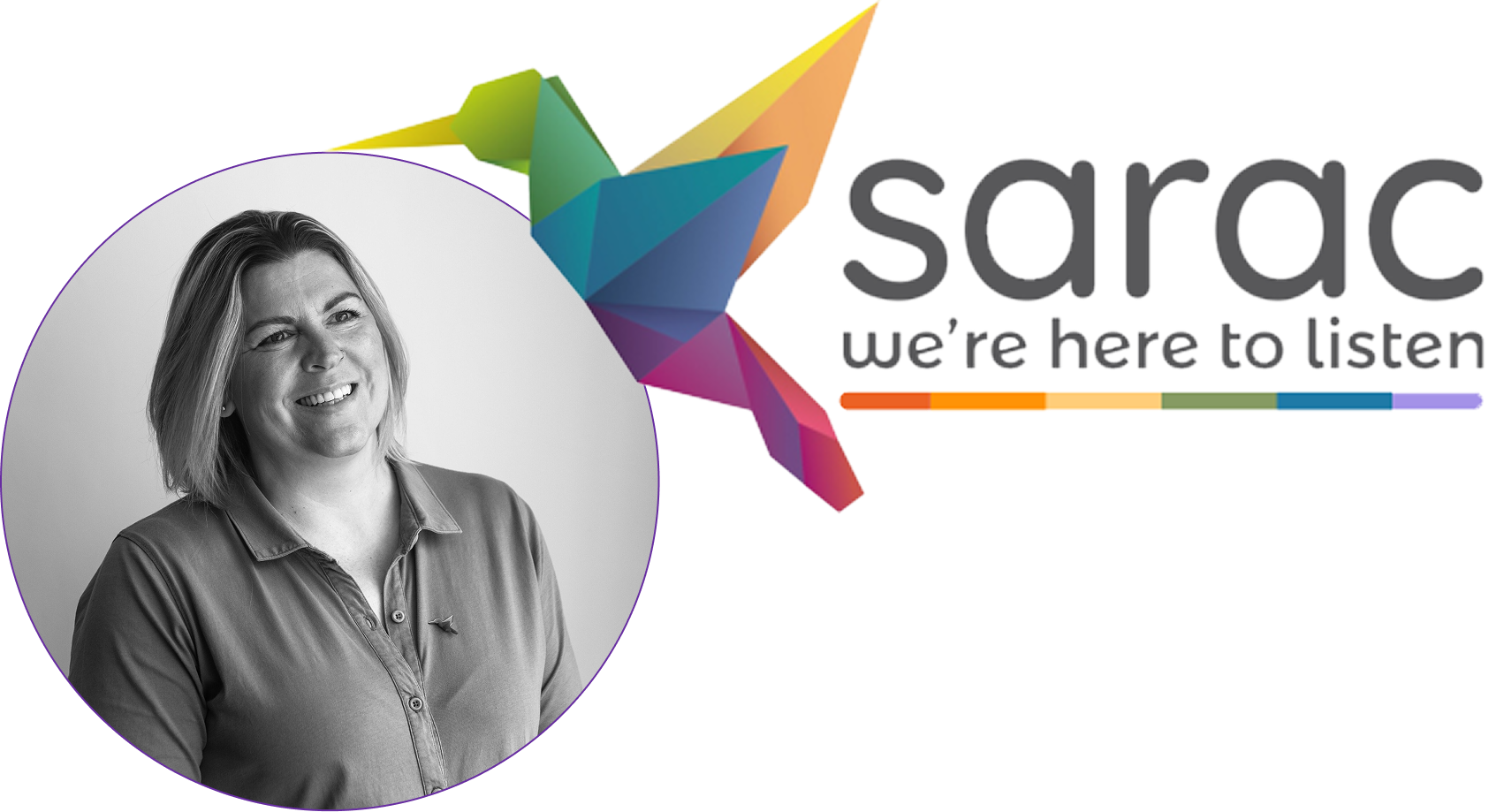 SARAC Logo with Caroline