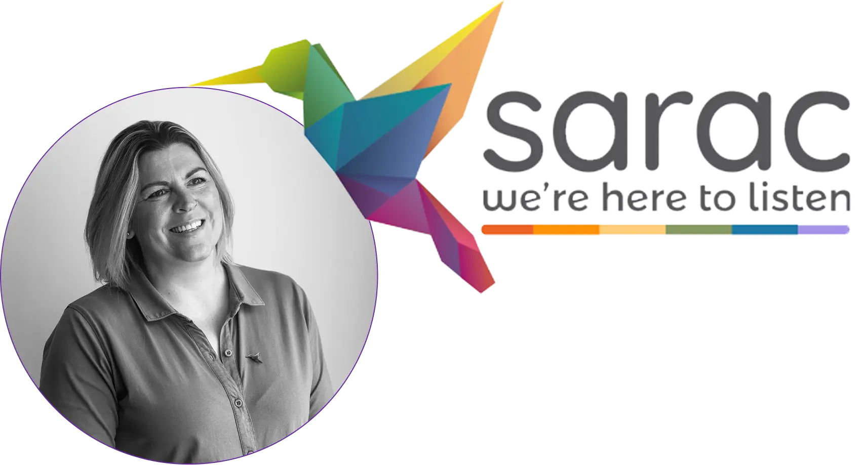 SARAC Logo with Caroline